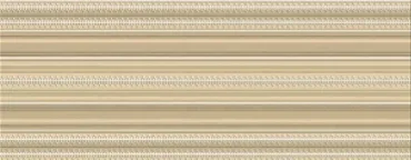 Декоративный элемент Essere Allegria Righe Beige 20x50 глянцевый