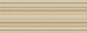 Декоративный элемент Essere Allegria Righe Beige 20x50 глянцевый