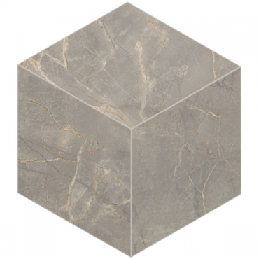 Мозаика Estima Bernini Grey BR03 Cube Неполированная 29x25 67348 25x29
