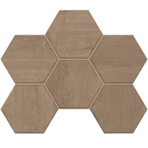 Мозаика Estima Classic Wood Rusty Beige Hexagon CW 03 25x28,5 матовая