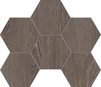 Kraft Wood Mosaic Hexagon Wenge KW03 70623