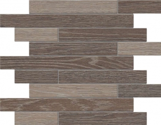 Kraft Wood Mosaic Muretto Light Grey KW01 70435