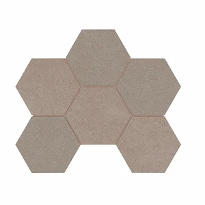 Мозаика Estima Luna LN 01/TE 01 Hexagon Неполир. 25x28,5 матовая