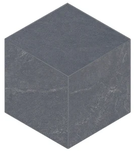 Мозаика Estima Luna Black LN04/TE04 Cube Неполированная 29x25 39619 25x29
