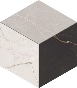 Мозаика Estima Nolana Mosaic Cube Light Grey NL02 70771 25x29 матовая