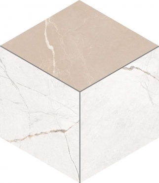 Мозаика Estima Nolana Mosaic Cube White NL00 70772 25x29 матовая