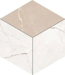Мозаика Estima Nolana Mosaic Cube White NL00 70772 25x29 матовая