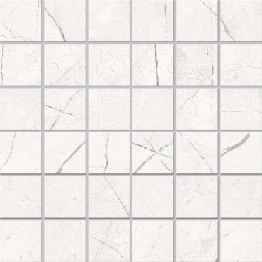 Мозаика Estima Nolana Mosaic White NL00 70766 30x30 матовая