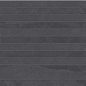 Мозаика Estima Terra Black LN04/TE04 Fascia Неполированная 30x30 39652 30x30
