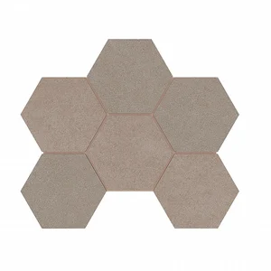 Мозаика Estima Terra LN 01/TE 01 Hexagon 25x28,5 матовая