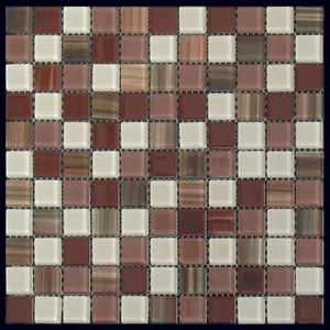 Мозаика Natural Mosaic Ethnic WL-08 (KW-808) (Стекло) 30x30 глянцевая
