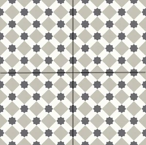 Керамогранит Etili Seramik Firenze Grey Pre-Cut 45x45 матовый
