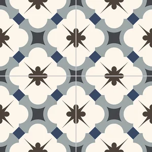 Керамогранит Etili Seramik GRACE Blue Pre-cut 45x45 матовый