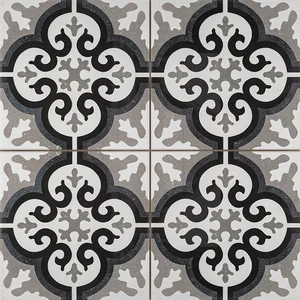 Керамогранит Etili Seramik Manisa Black Pre-Cut 45x45 матовый