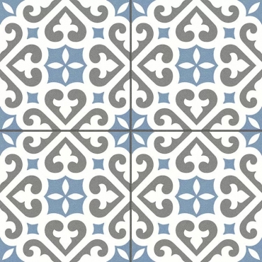 Керамогранит Etili Seramik Stonmore Blue Pre-Cut 45x45 матовый
