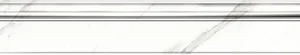 Бордюр Eurotile Amina Calacatta 891 16x90 глянцевый