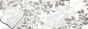 Декоративный элемент Eurotile Amina Decor 677B 30x90 глянцевый