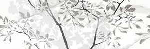 Декоративный элемент Eurotile Amina Decor 677D 30x90 глянцевый