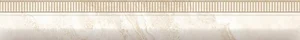 Бордюр Eurotile Crystile Cen. Beige 4x29,5 глянцевый