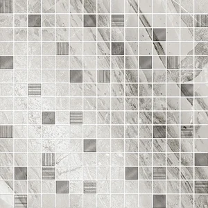 Мозаика Eurotile Eclipse Gray 779 30x30 глянцевая