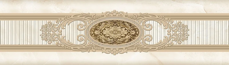 Бордюр Eurotile Ermitage Border 553 8,5x29,5 глянцевый