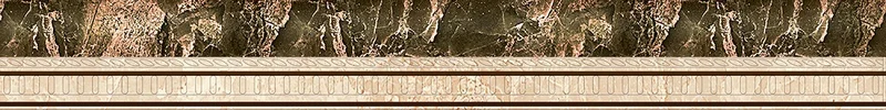 Бордюр Eurotile Hermitage Border 283 4x30 глянцевый