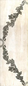 Декоративный элемент Eurotile Lia Beige Decor 29,5x89,5 глянцевый