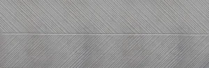 Плитка Eurotile ЛОФТ сильвер 462 рельеф ёлочка 32,5x100 матовая