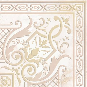Вставка Eurotile Madeni Light Lafaenza 16x16 глянцевая