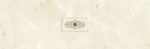 Декоративный элемент Eurotile Marbelia Decor 605 30x90 глянцевый