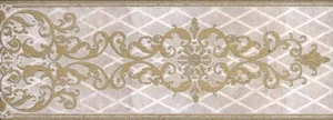 Бордюр Eurotile Oxana Cen. Light 1 9x24,5 глянцевый