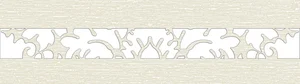 Бордюр Eurotile Queen Cen. Grey 1 7x24,5 глянцевый