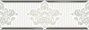 Бордюр Eurotile Valentino Border 906V 10x30 глянцевый