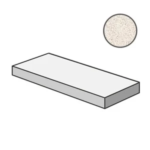 Ступень Provenza Evo-Q Angolare SX CR. White AC5Y0RS 33x120 матовая