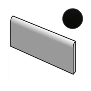 Бордюр Equipe Evolution Bullnose Negro Brillo 20973 7,5x15 глянцевый