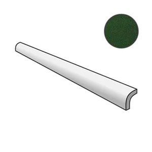 Бордюр Equipe Evolution Pencil Bullnose Victorian Green 23301 3x15 глянцевый