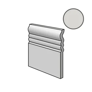 Бордюр Equipe Evolution Skirting Gris Claro Brillo 21018 15x15 глянцевый