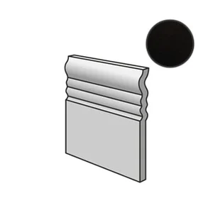 Бордюр Equipe Evolution Skirting Negro Mate 21021 15x15 матовый