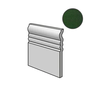 Бордюр Equipe Evolution Skirting Victorian Green 22491 15x15 глянцевый