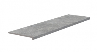 Ardenas Peldano Recto Gris Anti-slip