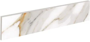 Бордюр Exagres Rod.Marbles Calacatta 9x40 матовый