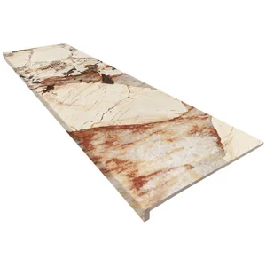 Ступень Exagres Nubia C-1 Peld. Recto 33x120 полированная