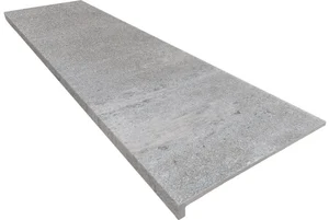 Ступень Exagres Opera Peldano Recto Silver 33x120 матовая