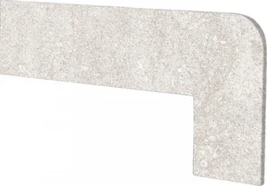 Бордюр Exagres Opera Zanquin Recto Ivory Dcha 17,5x42,3 матовый