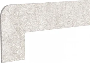 Бордюр Exagres Opera Zanquin Recto Ivory Izqda 17,5x42,3 матовый