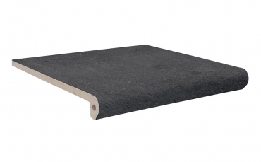 Ступень Exagres Portland Peldano Black Anti-slip 33x33 матовая