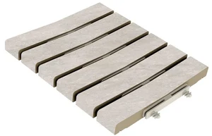 Керамогранит Exagres Provenza Grigio Rejilla Modular 24,5x30 противоскользящий