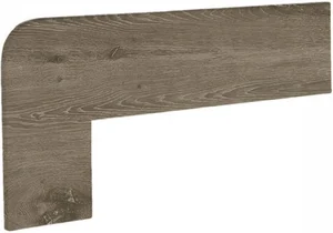 Спецэлемент Exagres Zanquin Recto Yoho Teca DCHA 17,5x42,3 матовый