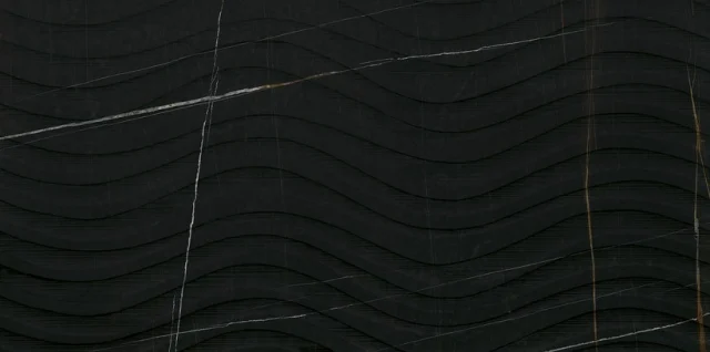 Керамогранит Impronta Experience Marble Sahara Noir Onda 60x120 лаппатированный Керамогранит Impronta Experience Marble Sahara Noir Onda 60x120 лаппатированный