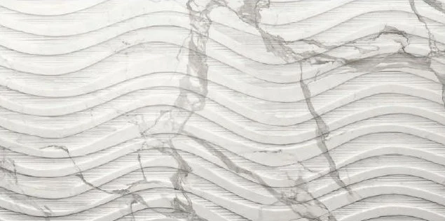 Керамогранит Impronta Experience Marble Statuario Lux Onda 60x120 лаппатированный Керамогранит Impronta Experience Marble Statuario Lux Onda 60x120 лаппатированный